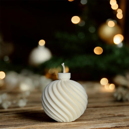 Christbaumkugel Kerze