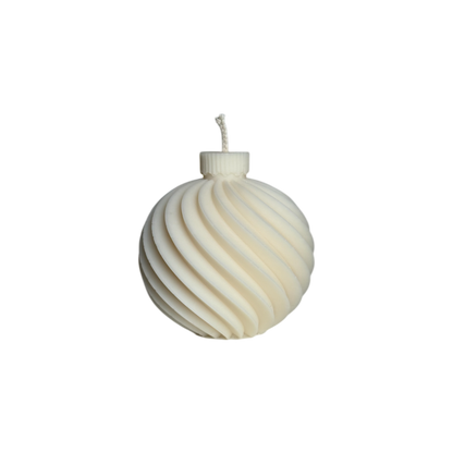 Christbaumkugel Kerze