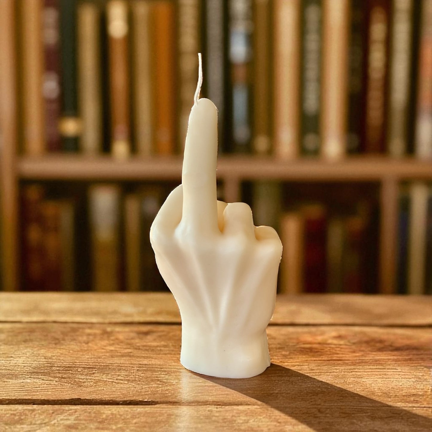 Mittelfinger Kerze