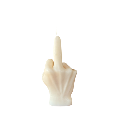Mittelfinger Kerze